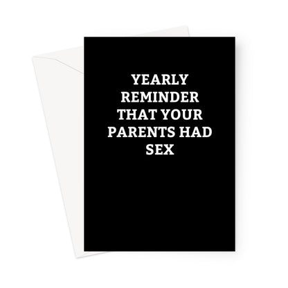 Yearly Reminder - Card - ihatemyfriends